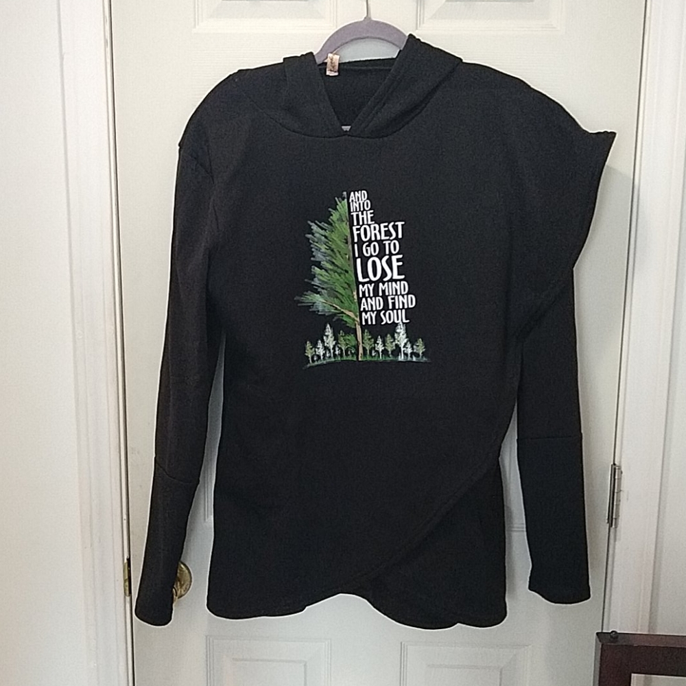 Wrap-style Hoodie